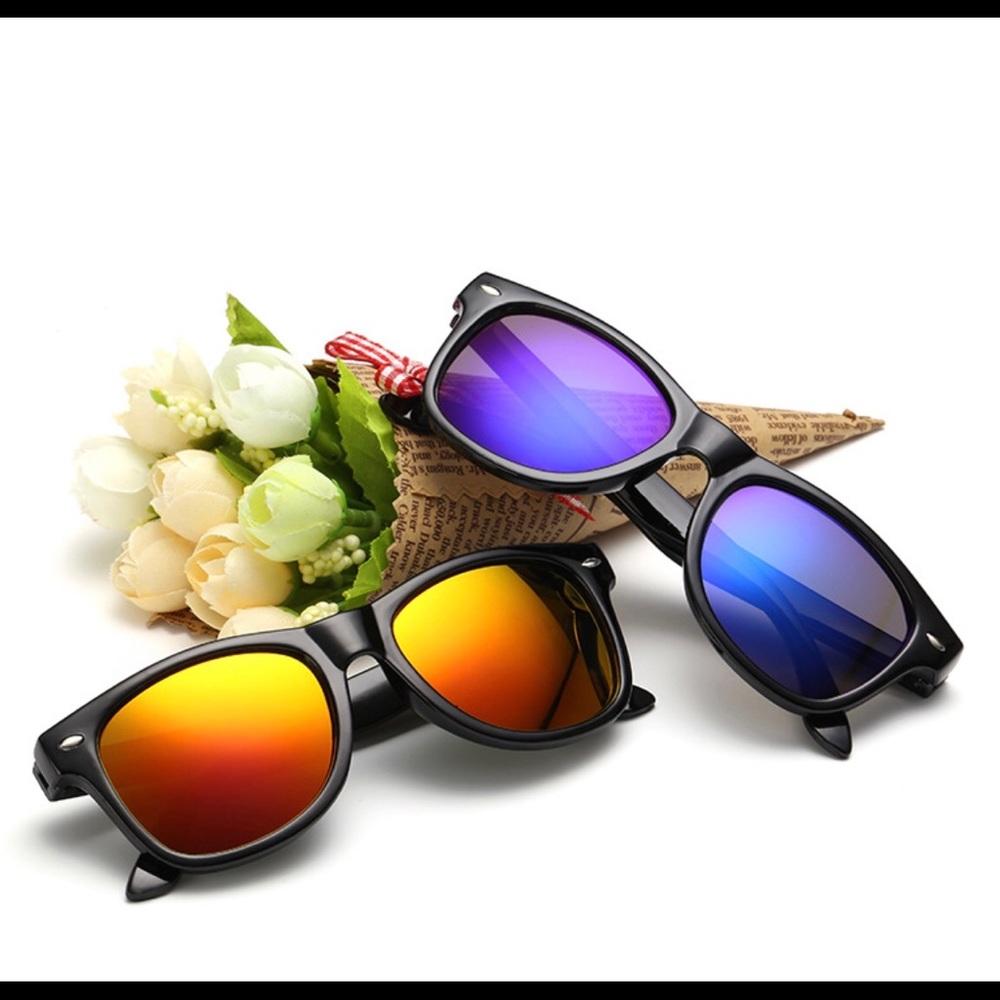 Unisex Kids Vintage Retro Sunglasses (1-4yrs) - Picture 4 of 6